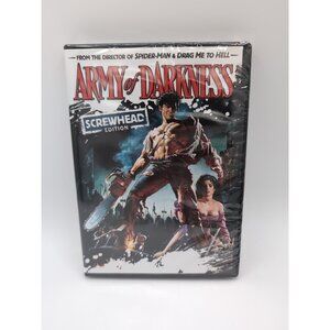 Army of Darkness (Screwhead Edition) (DVD, 1992) Brand New Sealed